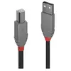 Image de Anthra Line - Câble USB - USB (M) pour USB type B (M) - USB 2.0 - 3 m - rond - noir