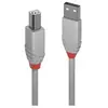 Image de Anthra Line - Câble USB - USB (M) pour USB type B (M) - USB 2.0 - 1 m - rond - gris