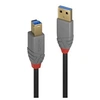 Image de Anthra Line - Câble USB - USB type A (M) pour USB Type B (M) - USB 3.0 - 1 m - rond - noir