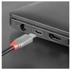 Image de Anthra Line - Câble USB - 24 pin USB-C (M) pour Micro-USB de type B (M) - USB 2.0 - 3 m - rond - noir