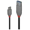 Image de Black Line - Câble USB - 24 pin USB-C (M) pour USB type A (F) - USB 3.1 Gen 2 - 15 cm