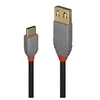 Image de Anthra Line - Câble USB - USB (M) pour 24 pin USB-C (M) - USB 2.0 - 15 cm