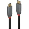 Image de Anthra Line - Câble USB - 24 pin USB-C (M) pour 24 pin USB-C (M) - USB 3.1 - 50 cm - rond - noir