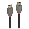 Image de Anthra Line - Ultra High Speed - câble HDMI avec Ethernet - HDMI mâle pour HDMI mâle - 50 cm - triple blindage - noir - rond, support Dolby DTS-HD