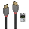 Image de Anthra Line - Ultra High Speed - câble HDMI avec Ethernet - HDMI mâle pour HDMI mâle - 1 m - triple blindage - noir - rond, support Dolby DTS-HD