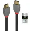 Image de Anthra Line - Ultra High Speed - câble HDMI avec Ethernet - HDMI mâle pour HDMI mâle - 3 m - triple blindage - noir - rond, support Dolby DTS-HD