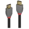 Image de Anthra Line - Câble HDMI avec Ethernet - HDMI mâle pour HDMI mâle - 2 m - triple blindage - noir - rond, support 4K
