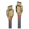 Image de Gold Line - Câble HDMI avec Ethernet - HDMI mâle pour HDMI mâle - 1 m - triple blindage - gris - support 4K