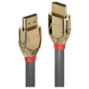 Image de Gold Line Standart with Ethernet - Câble HDMI avec Ethernet - HDMI mâle pour HDMI mâle - 15 m - triple blindage - gris - support 4K