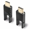 Image de - Câble HDMI avec kit Ethernet - 19 pin micro HDMI Type D mâle pour 19 pin micro HDMI Type D mâle - 100 m - cuivre hybride/fibre optique - noir -
