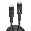 Image de - Kit de câble DisplayPort - DisplayPort 1.4 - 70 m - rond, support pour 8K UHD (7680 x 4320) - noir