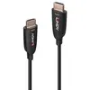 Image de - Câble HDMI - HDMI mâle pour HDMI mâle - 10 m - fibre optique - noir - support 8K60Hz (7680 x 4320), support 4K120Hz (3840 x 2160), hybride