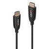 Image de - Câble HDMI - HDMI mâle pour HDMI mâle - 30 m - fibre optique - noir - support 8K60Hz (7680 x 4320), support 4K120Hz (3840 x 2160), hybride