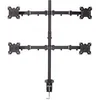 Image de Lindy x4 Support de table pour écran 43,2 cm (17) - 71,1 cm (28) noir inclinable + pivotant