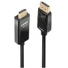 Image de - Câble adaptateur - DisplayPort mâle pour HDMI mâle - 1 m - blindé - noir - rond, support 4K, puce active