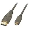 Image de High Speed HDMI to Micro HDMI Cable with Ethernet - Câble HDMI avec Ethernet - HDMI mâle pour 19 pin micro HDMI Type D mâle - 50 cm
