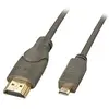Image de - Adaptateur HDMI - 19 pin micro HDMI Type D mâle pour HDMI mâle - 2 m - noir