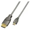 Image de HDMI to MHL Cable - Câble vidéo/audio - HDMI mâle pour Micro-USB de type B mâle - 2 m - blindé - anthracite