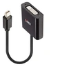 Image de - Câble adaptateur - Mini DisplayPort (M) pour DVI-D (F) - DisplayPort 1.2 - 16 cm - actif, support 1920 x 1200 (WUXGA) - noir