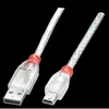 Image de Câble USB 2.0 A vers Mini-B, transparent, 2m