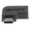 Image de - Adaptateur USB - 24 pin USB-C (F) pour 24 pin USB-C (M) incliné - USB 3.2 Gen 2 - noir