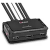 Image de Compact 2 Port KVM Switch - Commutateur KVM - 2 x KVM / audio / USB - 1 utilisateur local - de bureau