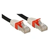 Image de Premium - Cordon de raccordement - RJ-45 (M) pour RJ-45 (M) - 50 m - SFTP - CAT 6a - sans halogène - noir