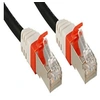 Image de Premium - Cordon de raccordement - RJ-45 (M) pour RJ-45 (M) - 3 m - SFTP - CAT 6a - sans halogène - noir