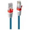 Image de Premium - Cordon de raccordement - RJ-45 (M) pour RJ-45 (M) - 50 cm - SFTP - CAT 6a - sans halogène - bleu