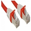 Image de Premium - Cordon de raccordement - RJ-45 (M) pour RJ-45 (M) - 50 cm - SFTP - CAT 6a - sans halogène - rouge