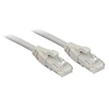 Image de Premium - Cordon de raccordement - RJ-45 (M) pour RJ-45 (M) - 1 m - UTP - CAT 6 - sans halogène, sans crochet - gris