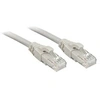 Image de Premium - Cordon de raccordement - RJ-45 (M) pour RJ-45 (M) - 2 m - UTP - CAT 6 - sans halogène, sans crochet - gris