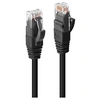 Image de Premium - Cordon de raccordement - RJ-45 (M) pour RJ-45 (M) - 30 cm - UTP - CAT 6 - sans halogène, sans crochet - noir