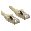 Image de - Cordon de raccordement - RJ-45 (M) pour RJ-45 (M) - 1 m - SFTP - CAT 6 - sans halogène, moulé, sans crochet, bloqué - gris