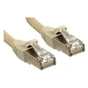 Image de - Cordon de raccordement - RJ-45 (M) pour RJ-45 (M) - 5 m - SFTP - CAT 6 - sans halogène, moulé, sans crochet, bloqué - gris