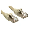 Image de - Cordon de raccordement - RJ-45 (M) pour RJ-45 (M) - 10 m - SFTP - CAT 6 - moulé, sans crochet, bloqué - gris