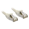 Image de - Cordon de raccordement - RJ-45 (M) pour RJ-45 (M) - 15 m - SFTP - CAT 6 - sans halogène, moulé, sans crochet, bloqué - gris