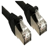 Image de Premium - Cordon de raccordement - RJ-45 (M) pour RJ-45 (M) - 2 m - Paire torsadée blindée (SSTP) - CAT 6 - sans halogène - noir