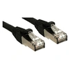 Image de Premium - Cordon de raccordement - RJ-45 (M) pour RJ-45 (M) - 10 m - Paire torsadée blindée (SSTP) - CAT 6 - sans halogène, sans crochet - noir