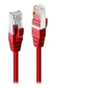 Image de Premium - Cordon de raccordement - RJ-45 (M) pour RJ-45 (M) - 30 cm - SFTP - CAT 6 - sans halogène, sans crochet - rouge
