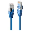 Image de Premium - Cordon de raccordement - RJ-45 (M) pour RJ-45 (M) - 30 cm - SFTP - CAT 6 - sans halogène, sans crochet - bleu