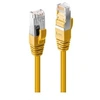 Image de - Cordon de raccordement - RJ-45 (M) pour RJ-45 (M) - 1 m - 6.2 mm - SFTP, PiMF - CAT 6 - sans halogène, sans crochet - jaune
