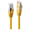 Image de - Cordon de raccordement - RJ-45 (M) pour RJ-45 (M) - 5 m - 6.2 mm - SFTP, PiMF - CAT 6 - sans halogène, sans crochet - jaune