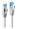 Image de - Cordon de raccordement - RJ-45 (M) pour RJ-45 (M) - 70 m - 6 mm - S/FTP - CAT 6a - sans halogène, sans crochet - gris
