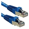 Image de - Cordon de raccordement - RJ-45 (M) pour RJ-45 (M) - 50 cm - SFTP, PiMF - CAT 6 - sans halogène, sans crochet - bleu