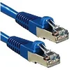 Image de - Cordon de raccordement - RJ-45 (M) pour RJ-45 (M) - 30 m - SFTP, PiMF - CAT 6a - sans halogène, moulé, sans crochet - bleu