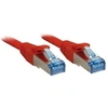 Image de Câble réseau cat.6A S/FTP, cuivre, LSOH, 500MHz, rouge, 0,3m
