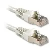 Image de - Cordon de raccordement - RJ-45 (M) pour RJ-45 (M) - 1 m - SFTP, PiMF - CAT 6a - sans halogène, sans crochet - blanc