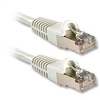 Image de - Cordon de raccordement - RJ-45 (M) pour RJ-45 (M) - 1.5 m - SFTP, PiMF - CAT 6a - sans halogène, sans crochet - blanc