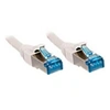 Image de - Cordon de raccordement - RJ-45 (M) pour RJ-45 (M) - 5 m - SFTP, PiMF - CAT 6 - sans halogène, sans crochet - blanc